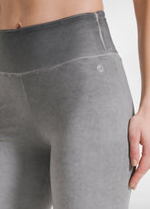 LEGGINGS A VITA ALTA EFFETTO SFUMATO NERO - FADED BLACK | DEHA