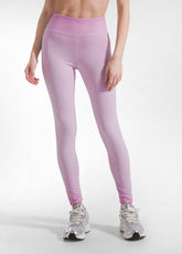 High-Waisted Shaded Effect Leggings - Pink - FADED PINK | DEHA