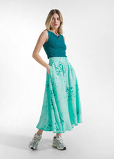 CANOTTA A COSTINE VERDE - Canotte e Reggiseni sportivi | DEHA