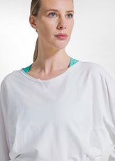 Cropped Sweatshirt - White - WHITE | DEHA