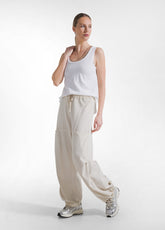 Magnum Trousers With Faded Effect - Multicolor - CLAY BEIGE | DEHA