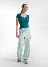 Magnum Trousers With Faded Effect - Blue - AQUA BLUE | DEHA