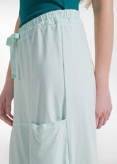 Magnum Trousers With Faded Effect - Blue - AQUA BLUE | DEHA