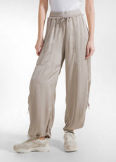 Satin Trousers Magnum Model - Multicolor - CLAY BEIGE | DEHA