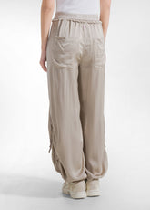 Satin Trousers Magnum Model - Multicolor - CLAY BEIGE | DEHA