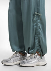 PANTALONI SATINATI MODELLO MAGNUM VERDE | DEHA