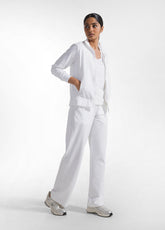 FELPA LEGGERA CORE CON ZIP BIANCO - New In | SS26: READY WHEN YOU ARE | DEHA