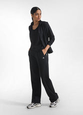 PANTALONE FELPA ORGANICA NERO - BLACK | DEHA