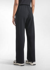 PANTALONE FELPA ORGANICA NERO - BLACK | DEHA