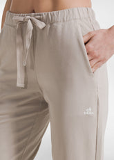 JOGGER IN TESSUTO STRETCH BEIGE - Activewear | DEHA