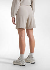 SHORTS IN FELPA STRETCH BEIGE - CLAY BEIGE | DEHA