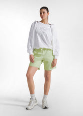 SHORTS IN FELPA STRETCH GIALLO - Activewear | DEHA