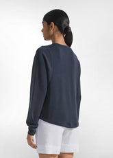 SWEATSHIRT IN MODAL SOFT TOUCH NERO - BLACK | DEHA