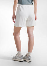 SHORTS PLISSETTATI IN MODAL SOFT TOUCH BIANCO - MILK WHITE | DEHA