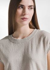 TOP SPORTIVO STRETCH ADERENTE BEIGE - CLAY BEIGE | DEHA