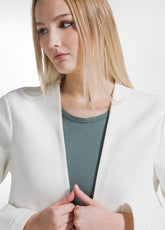 Open Scuba Sweatshirt Aus Baumwolle - Weiss - MILK WHITE | DEHA