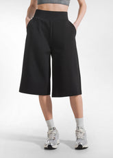 Sporty Scuba Shorts - Black - BLACK | DEHA