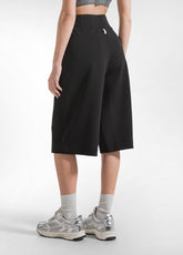 Sporty Scuba Shorts - Black - BLACK | DEHA