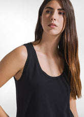 ORGANIC JERSEY COMFORT TOP - BLACK - BLACK | DEHA