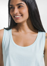 TOP COMFORT IN JERSEY ORGANICO BLU - AQUA BLUE | DEHA