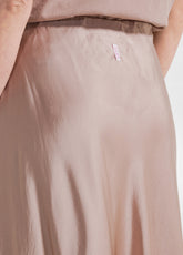 BROWN SATIN TOP AND SKIRT SET - Everyday Sets | DEHA