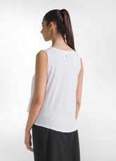 Fluid Flame Jersey Top - Weiss - WHITE | DEHA