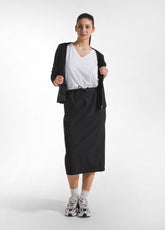 Fluid Flame Jersey Top - Weiss - WHITE | DEHA