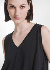 Fluid Flame Jersey Top - Schwarz - BLACK | DEHA