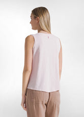 Fluid Flame Jersey Top - Pink - BLUSH PINK | DEHA