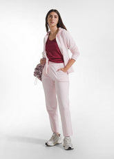 T-SHIRT FLAMMÈ CON SCOLLO A V ROSSO - CHERRY RED | DEHA