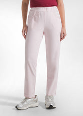 PANTALONI SLIM FIT IN COTONE STRETCH ROSA - BLUSH PINK | DEHA