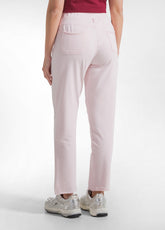 PANTALONI SLIM FIT IN COTONE STRETCH ROSA - BLUSH PINK | DEHA