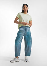 PANTALONI BALLOON DENIM EFFECT BLU - DIGITAL BLUE DENIM | DEHA