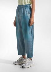 PANTALONI BALLOON DENIM EFFECT BLU - DIGITAL BLUE DENIM | DEHA