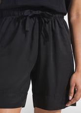 SHORTS IN TWILL DI LYOCELL NERO - Bermuda | DEHA