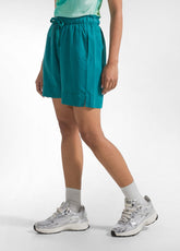 SHORTS IN TWILL DI LYOCELL VERDE - PEACOCK GREEN | DEHA