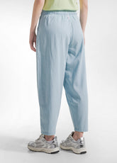 PANTALONI BALLOON IN DENIM LYOCELL BLU - ULTRA LIGHT DENIM | DEHA