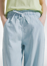 PANTALONI BALLOON IN DENIM LYOCELL BLU - New In | SS26: READY WHEN YOU ARE | DEHA