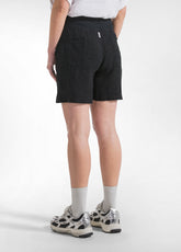 SHORTS IN LINO NERO - BLACK | DEHA