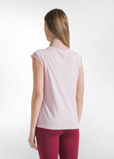 T-SHIRT GRAFICA EFFETTO FADE ROSA - BLUSH PINK | DEHA