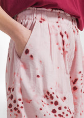 SHORTS IN VISCOSA EFFETTO STROPICCIATO ROSA - Bermuda | DEHA