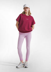 GILET IN COTONE FIAMMATO ROSSO - CHERRY RED | DEHA