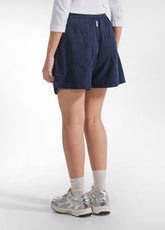 LYOCELL TWILL SHORTS - BLUE - BLUE NIGHT | DEHA