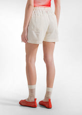 SHORTS IN TWILL DI LYOCELL BIANCO - CREAM | DEHA