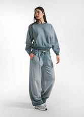 FELPA GIROCOLLO EFFETTO SFUMATO VERDE - New In | SS26: READY WHEN YOU ARE | DEHA