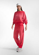 PANTALONI BALLOON EFFETTO SFUMATO ROSSO - New In | SS26: READY WHEN YOU ARE | DEHA