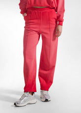 PANTALONI BALLOON EFFETTO SFUMATO ROSSO - POPPY RED | DEHA