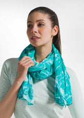 FOULARD IN MUSSOLA DI COTONE BLU - Accessori | DEHA