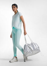 METALLIC SHOPPER BAG GRIGIO - Accessori | DEHA