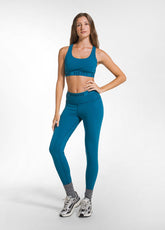 SET TOP E LEGGINGS IN JERSEY STRETCH VERDE - Tute e Set Coordinati | DEHA